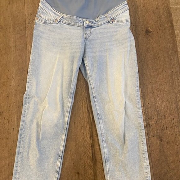 H&M Light Blue Straight Leg Jeans - Picture 4 of 5